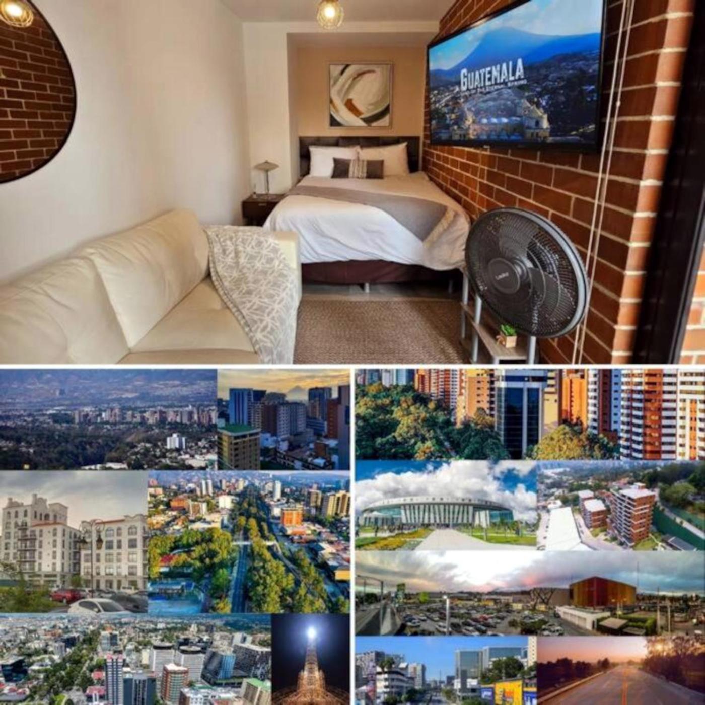 ¡Torre Modra Apartamento Moderno Atractiva Zona 4! 危地马拉 外观 照片